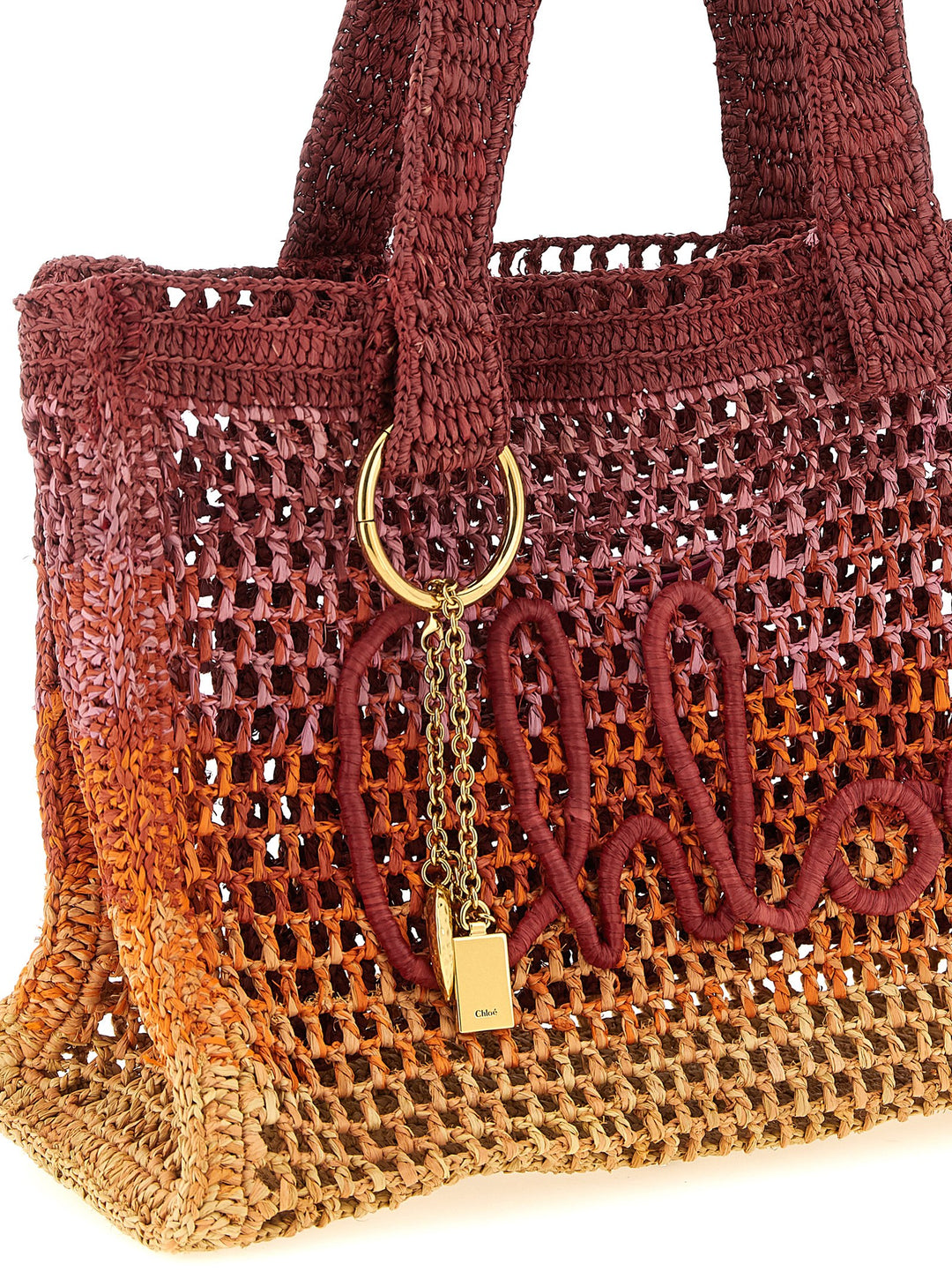 Chloé East-West Summer Banana Tote - Multicolor | a44ec29169e13573f68f38bb1d0449630890cf9d