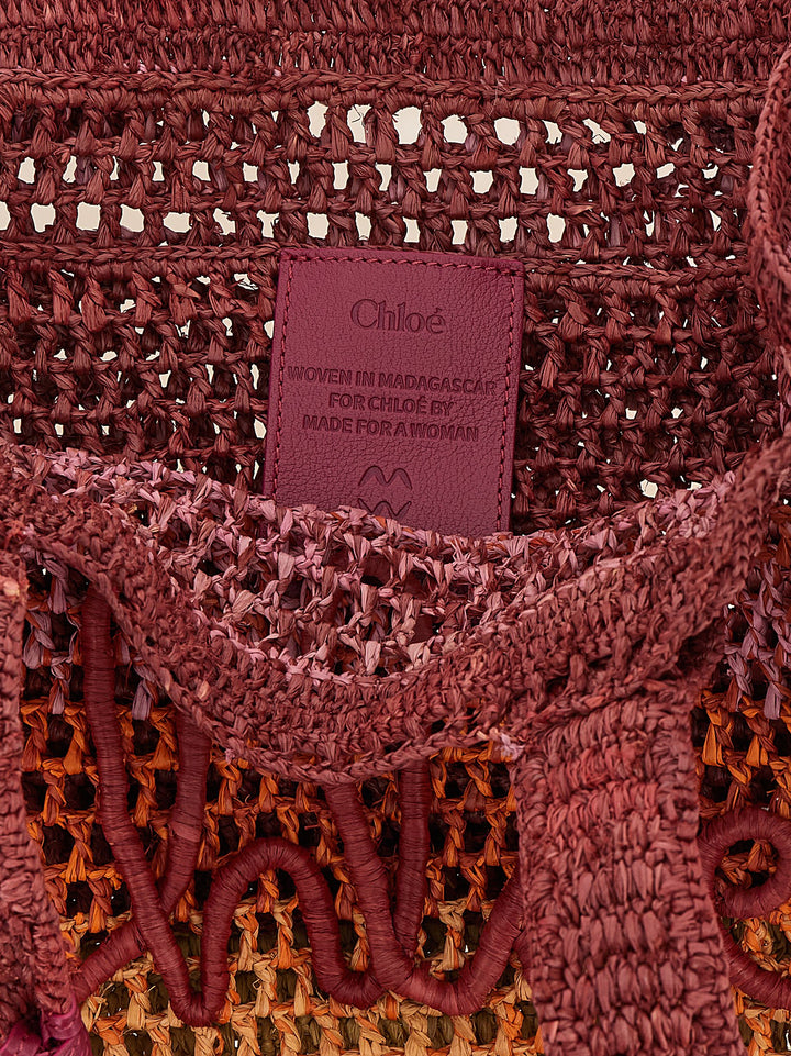 Chloé East-West Summer Banana Tote - Multicolor | 02716e390791c11333736ff786045a666cc29461
