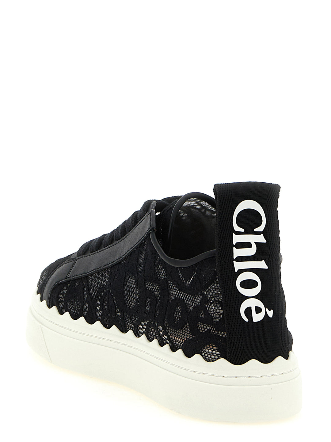 Chloé Lauren Sneakers - Nero | 1cc6c1197eff2ed7d1ac1c371fd173deba658856