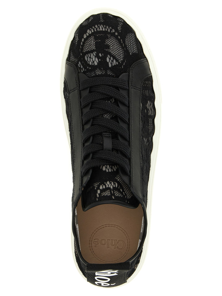 Chloé Lauren Sneakers - Nero | bc15132f9c24f99759fcfe708d7375e444604266