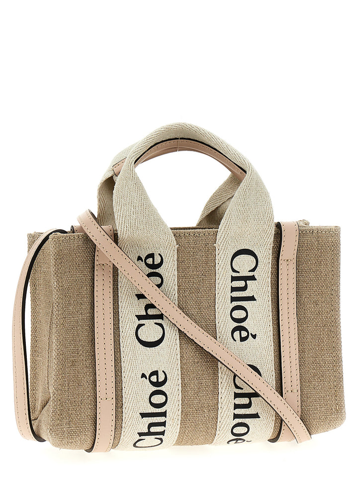 Chloé Woody Borse a Mano - Rosa | ee70e3b84178e2e0411d16ea21595738839e147c