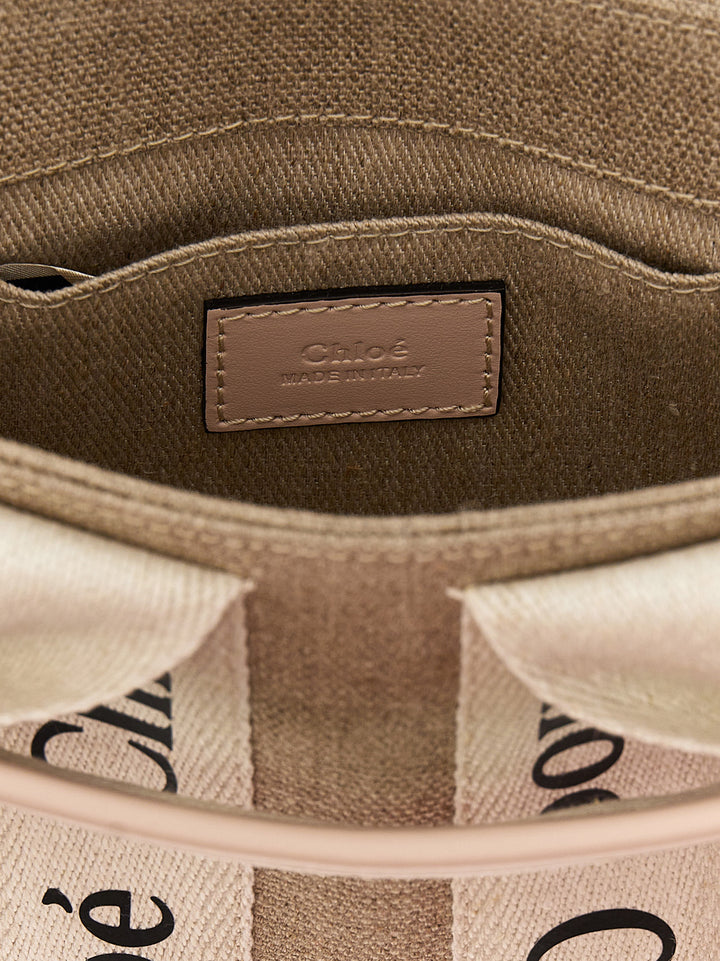Chloé Woody Borse a Mano - Rosa | 4cc89c4e686d76d291cc94dfb3d7d50879557055
