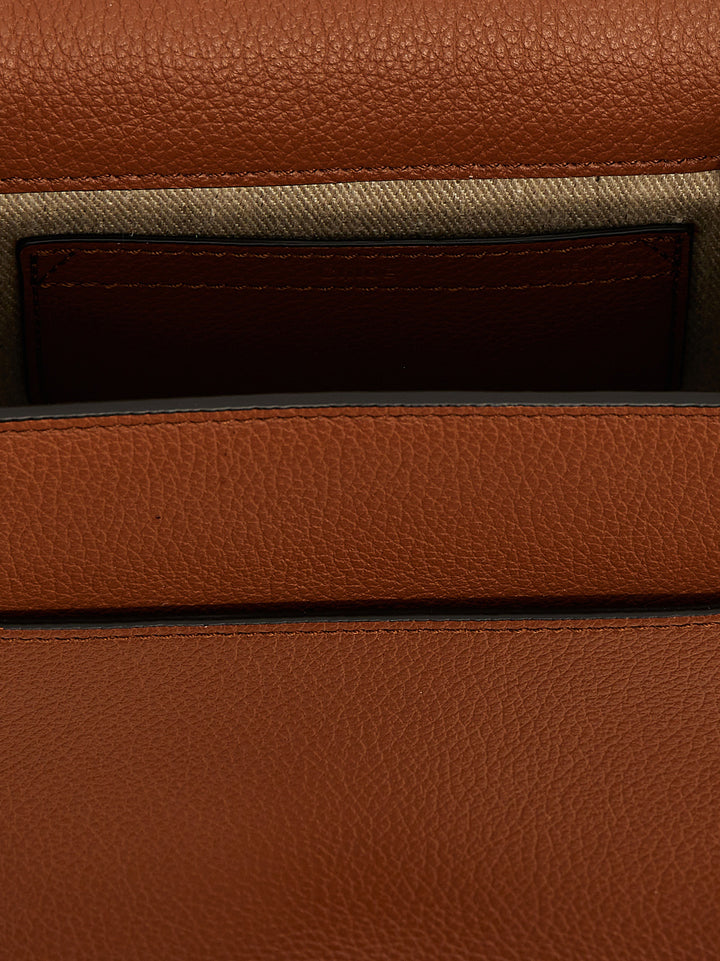 Chloé Saddle Marcie Borse a Tracolla - Marrone | 70c11a0122a601f325176e5d30bd2a428b53205b