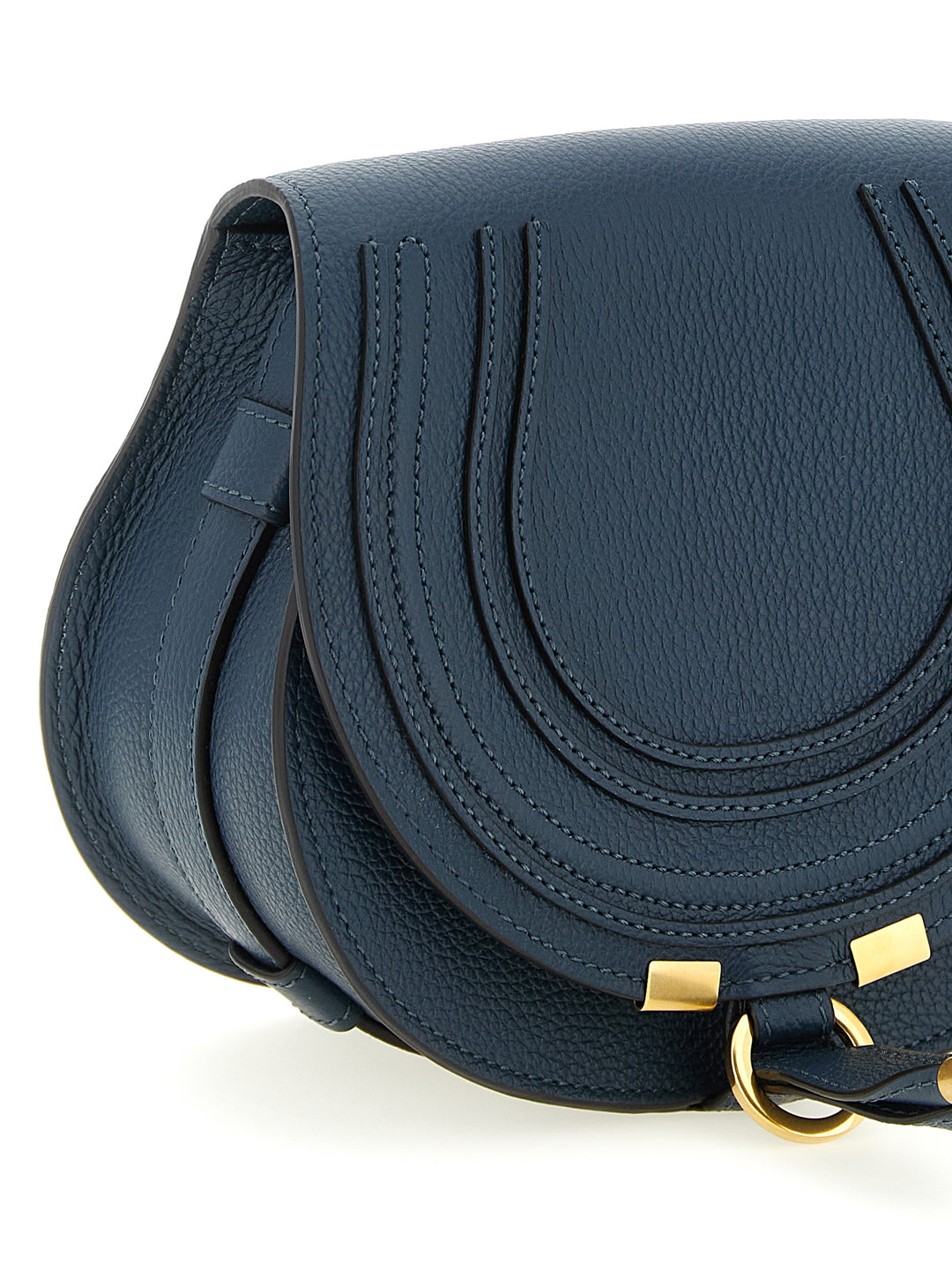 Chloé Saddle Marcie Borse a Tracolla - Blu | ecd4c79ef4cd03771384be25c3cec00615548fc0