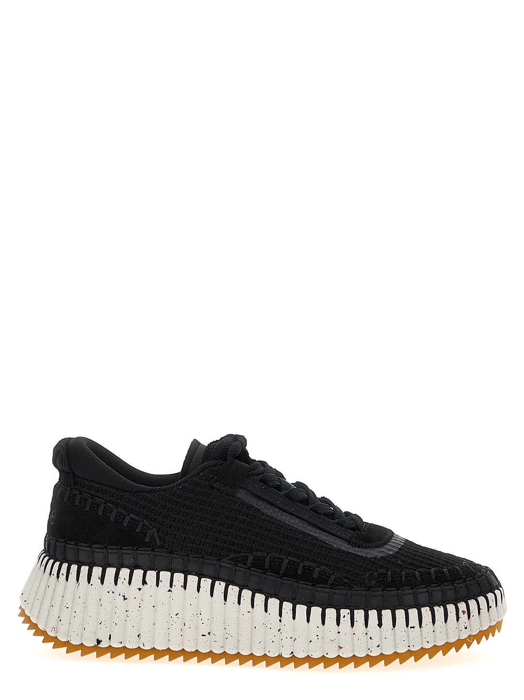 Chloé Nama Sneakers - Bianco/Nero | 23bc414fbeec838fe1a2d3b6028b0f5db010fcfb