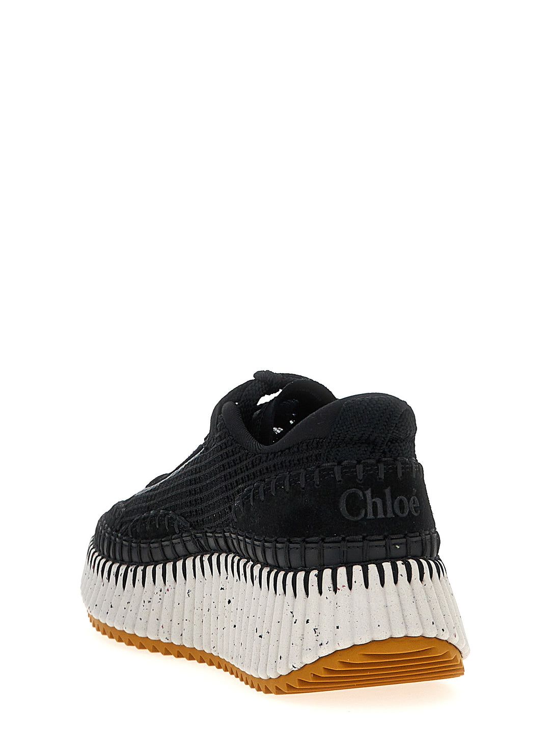 Chloé Nama Sneakers - Bianco/Nero | e15b2a568d83b27bf0720e8e50ef3db201c05c62