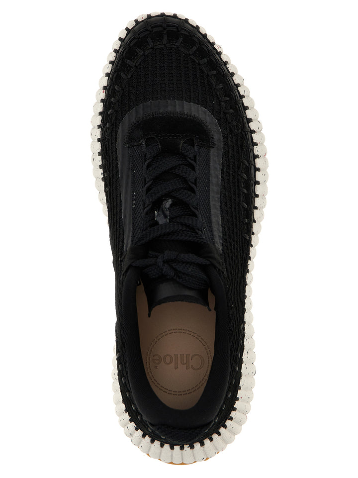 Chloé Nama Sneakers - Bianco/Nero | 4c67034d0d64b3b15dbf5d5b5896c435597028f7