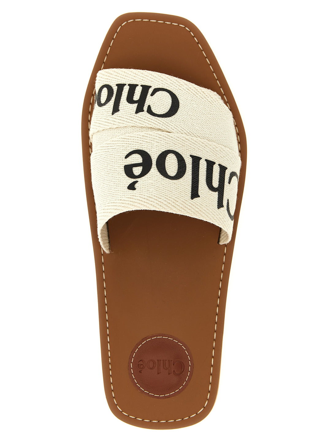 Chloé Woody Sandali - Bianco | 5a194f03fcf7be7da71f4ce2ad4190bbc1e8cef7