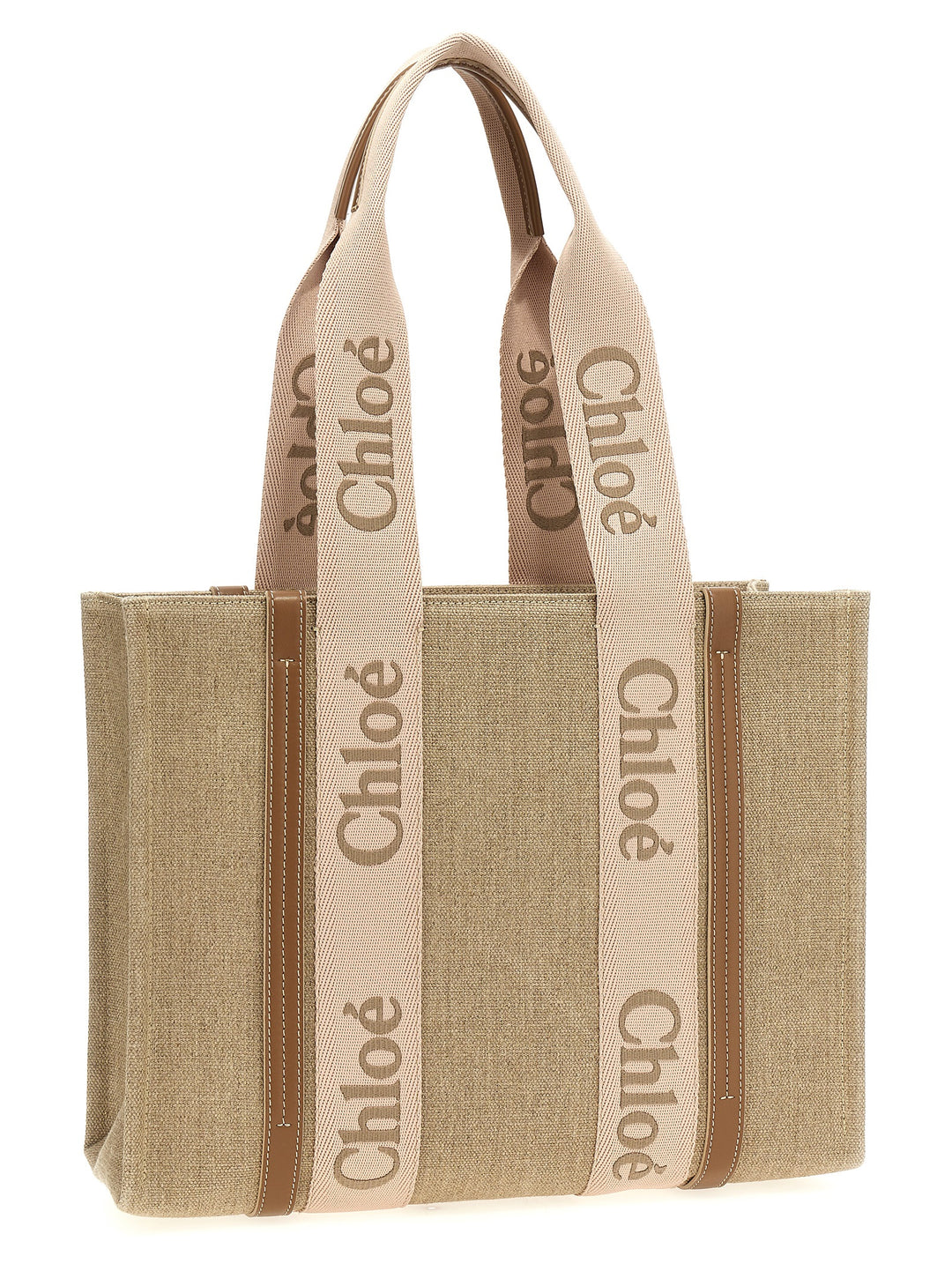 Chloé Woody Medium Tote - Beige | a62f249fd828b057c1572de32c55e6c7c5b86d1c