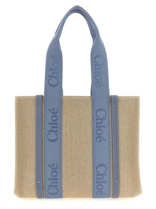 Woody Tote Blu