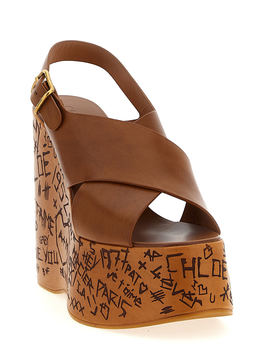 Chloé Maxime Zeppe - Marrone | ba740298b1950d312da83ebbb5428b7e7443ab2f