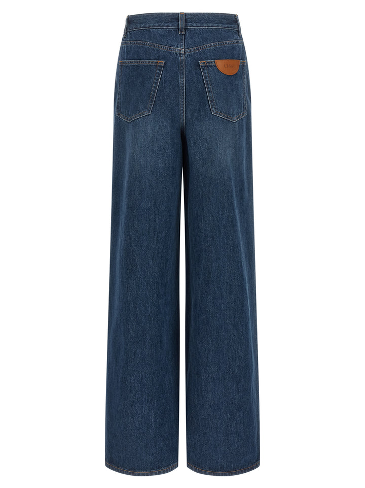 Chloé Palazzo Jeans - Blu | da593f56e3e5df2ddfa25795666e6f846514419c