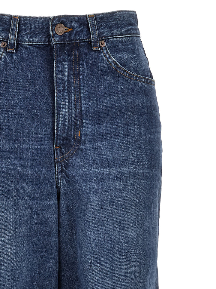 Chloé Palazzo Jeans - Blu | d845622686eee18733863ccac84d161ccf9740e7