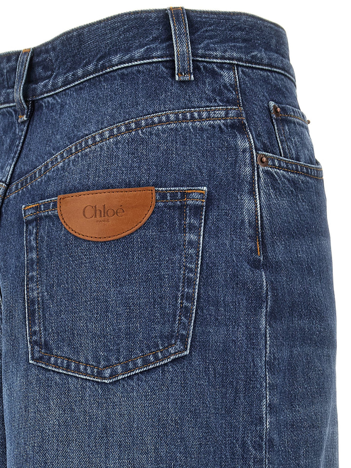 Chloé Palazzo Jeans - Blu | 887e9746b0f3d7927dd03ab4ea2ed19873acbd1b
