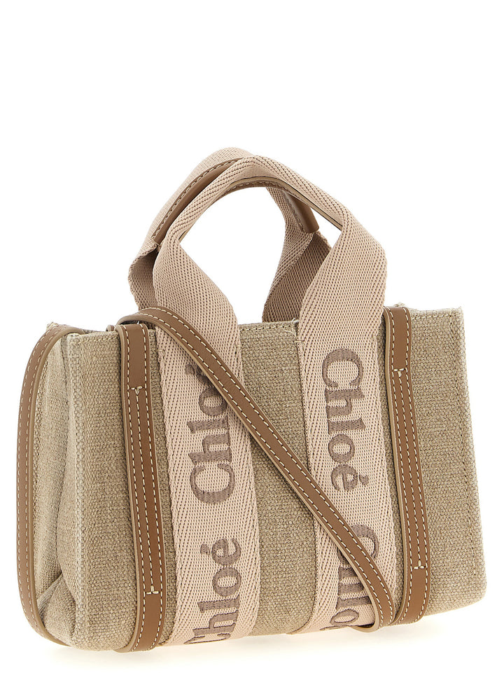 Chloé Woody Borse a Mano - Rosa | f5dd3063cc75b63f8b45da4c7f44c2397ca942e6