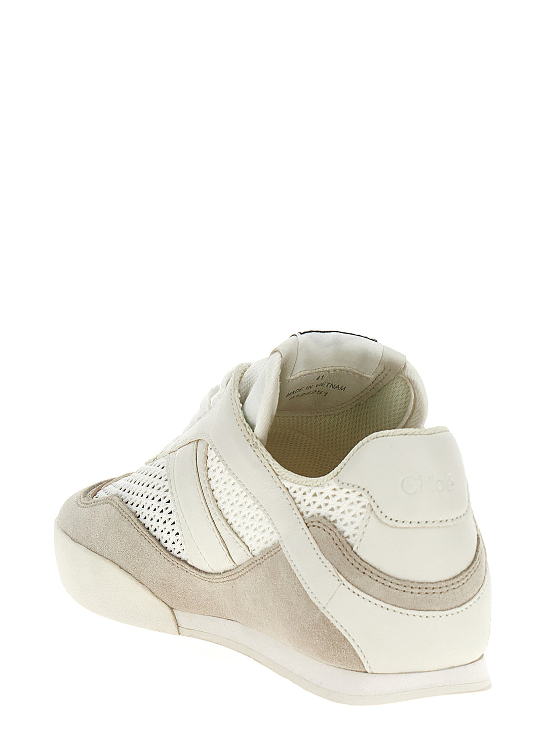 Chloé Chloé Kick Sneakers - Beige | 66fca589621ae56309059eb5b16277ecd36a6a4b