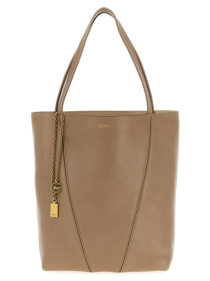 Chloé Chloé Spin Borse a Spalla e Tracolla - Beige | d9ab60c89fa68503e18f4f75bad51b1542b29071