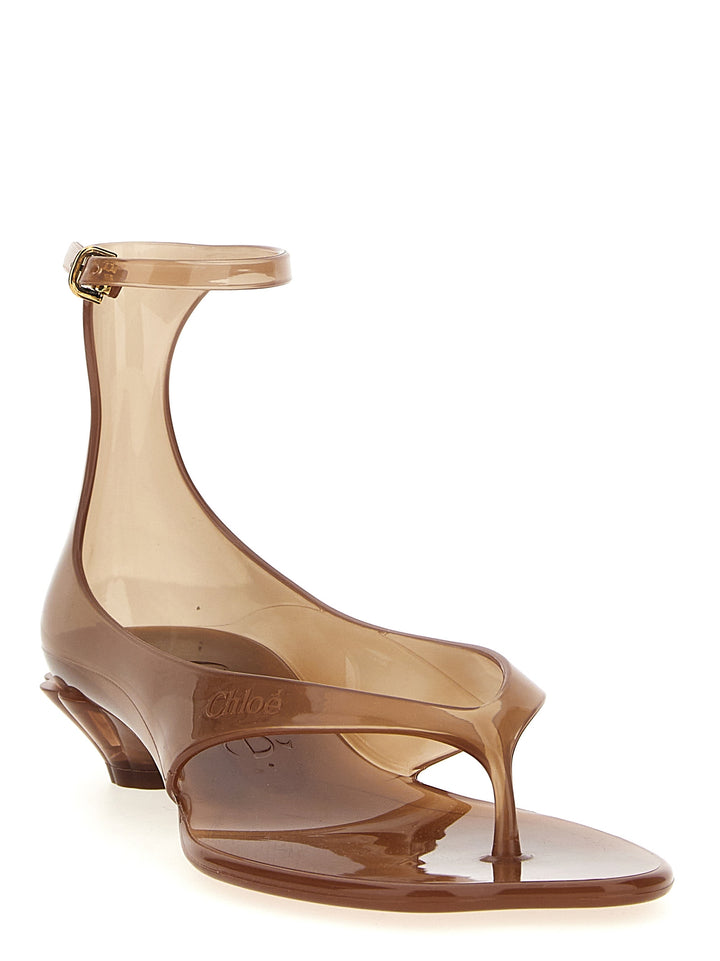 Chloé Chloé Jelly Sandali - Marrone | 7c4038dc8618ebe3b87b35428ffa6d6d02672650