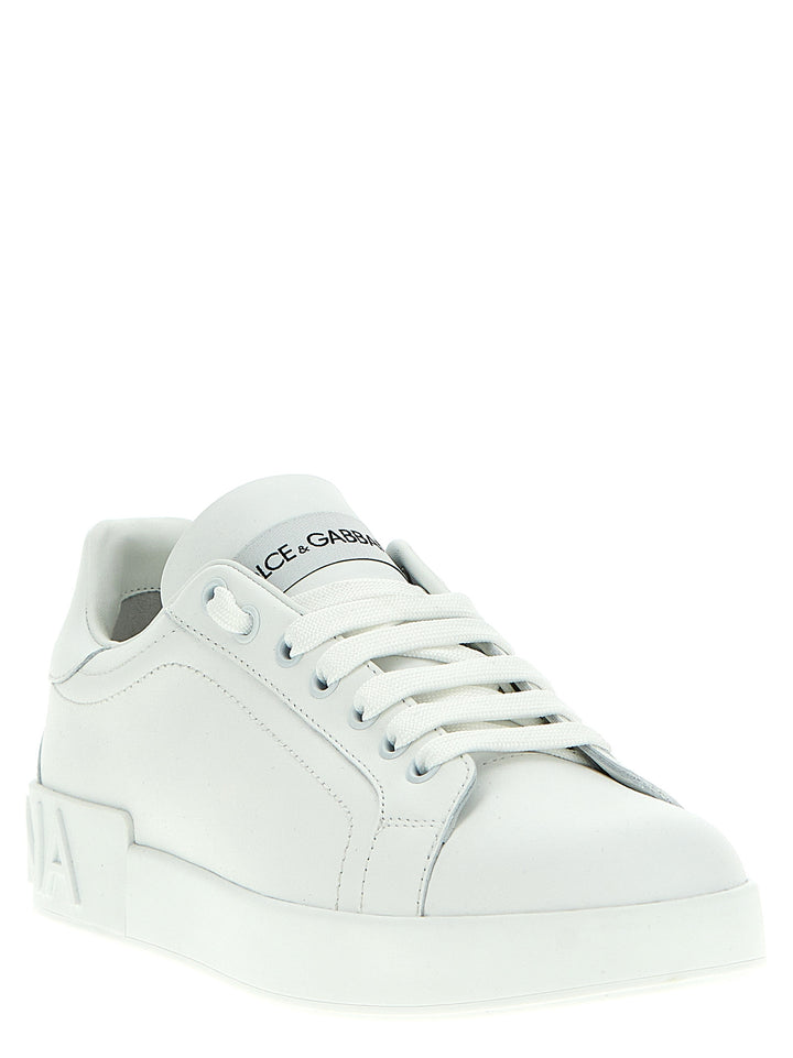 Dolce & Gabbana Portofino Sneakers - Bianco | 4bc9a1dcff89645b8c7d056ea6724cc793396e76