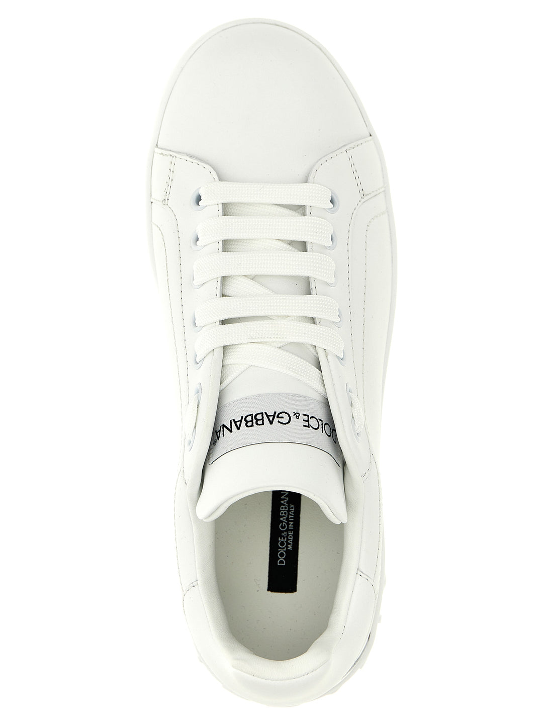 Dolce & Gabbana Portofino Sneakers - Bianco | 4c2fd0cce09759368f2f4bf2aae5d1ab24dc9e76