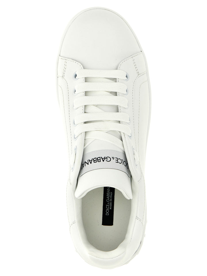 Dolce & Gabbana Portofino Sneakers - Bianco | 4c2fd0cce09759368f2f4bf2aae5d1ab24dc9e76