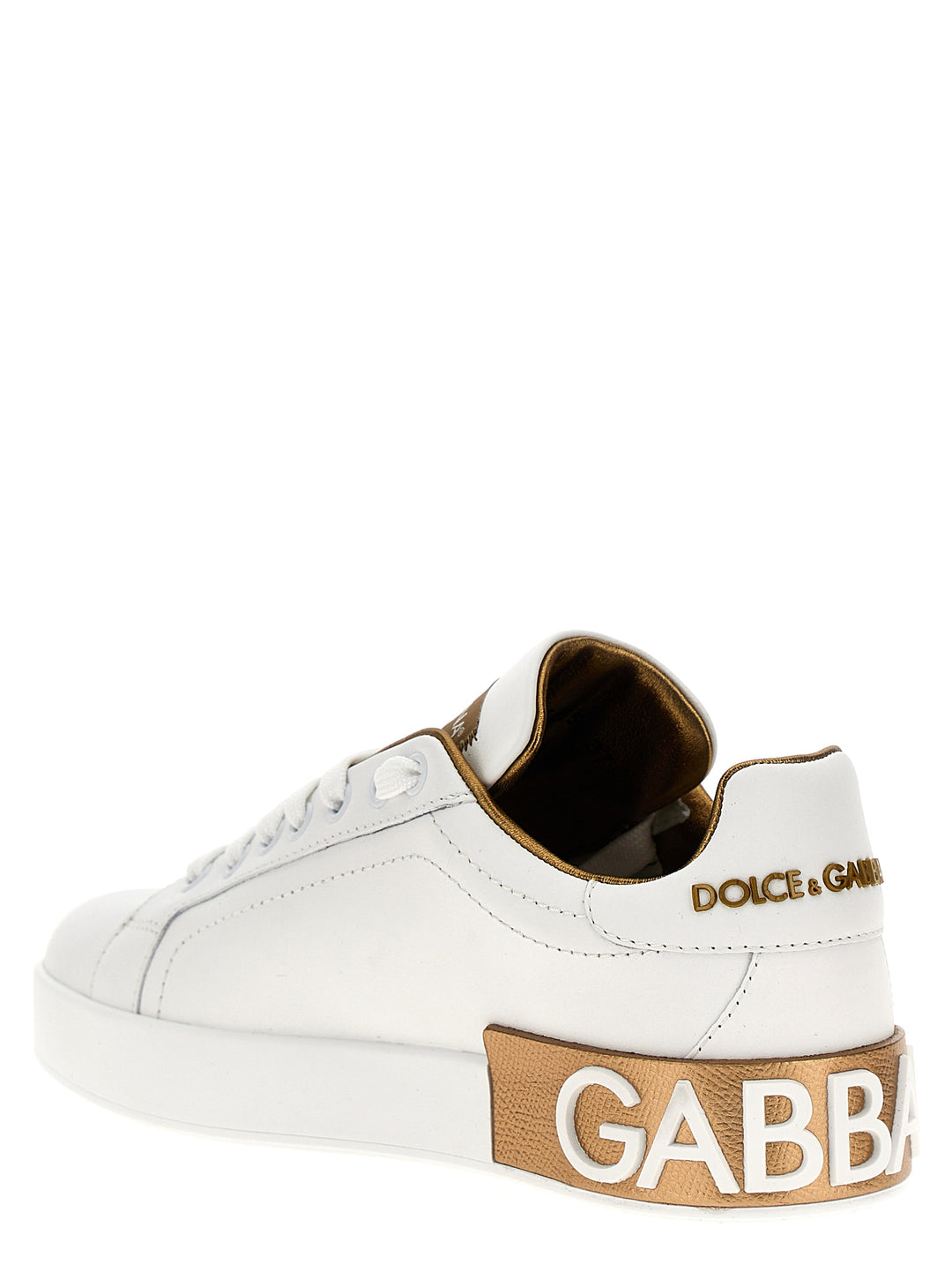 Dolce & Gabbana Portofino Sneakers - Oro | 5e3b156de3538b58b89ef9f06b0f5247df5037a3