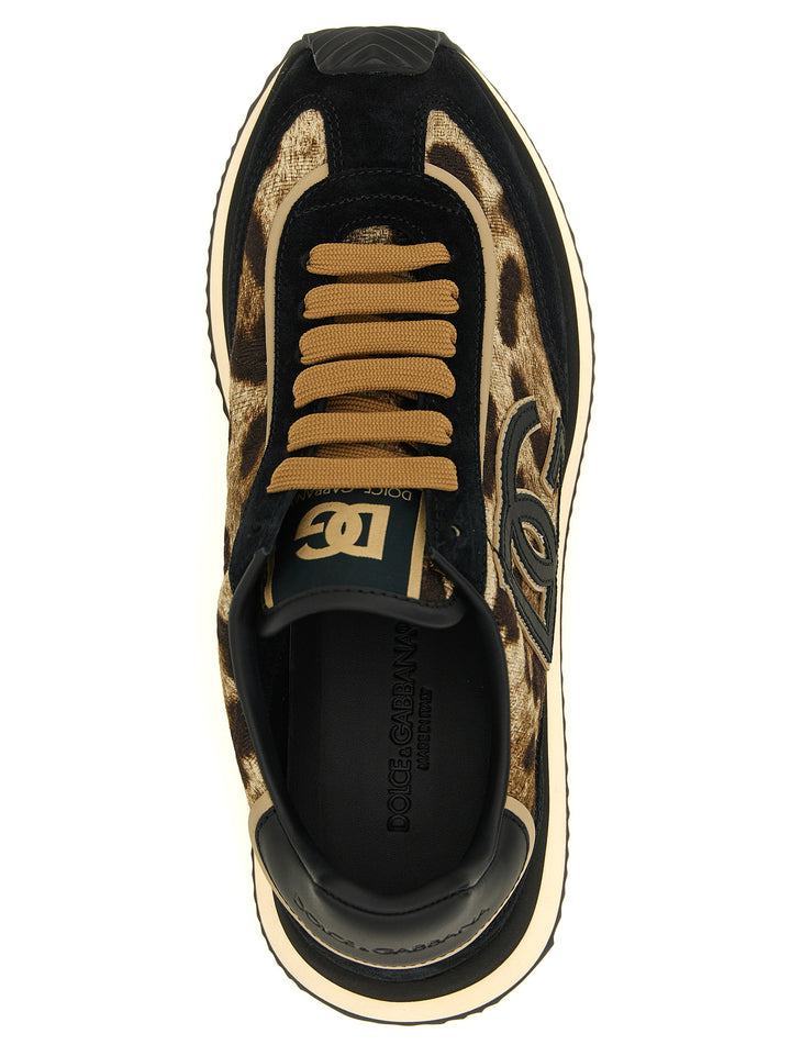 Dolce & Gabbana Dg Cushion Sneakers - Multicolor | 1ad705d87ae4c63e45d606370fab554e062c7329