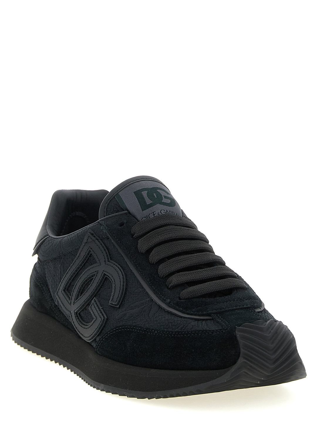 Dolce & Gabbana Dg Cushion Sneakers - Nero | 157e32d455f86972120ec951305015201ed1ea89
