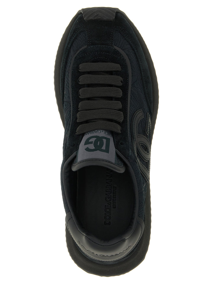 Dolce & Gabbana Dg Cushion Sneakers - Nero | a2d2c17a5895159d884e678bde685b69c2115704