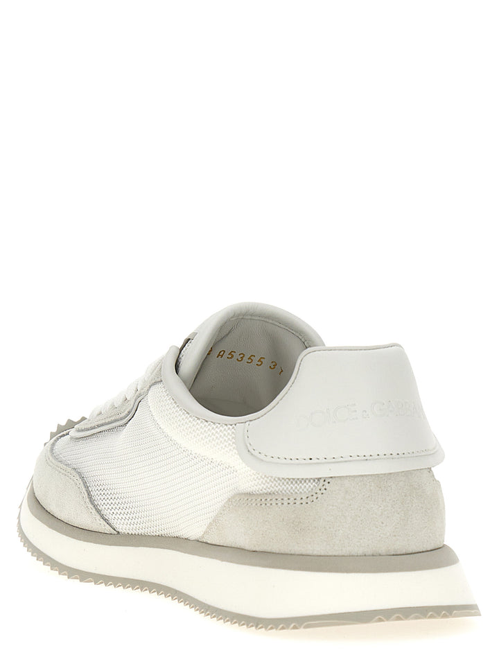 Dolce & Gabbana Dg Cushion Sneakers - Bianco | b36fec78dc09eecb5784cc5e4e4229ceed59a625
