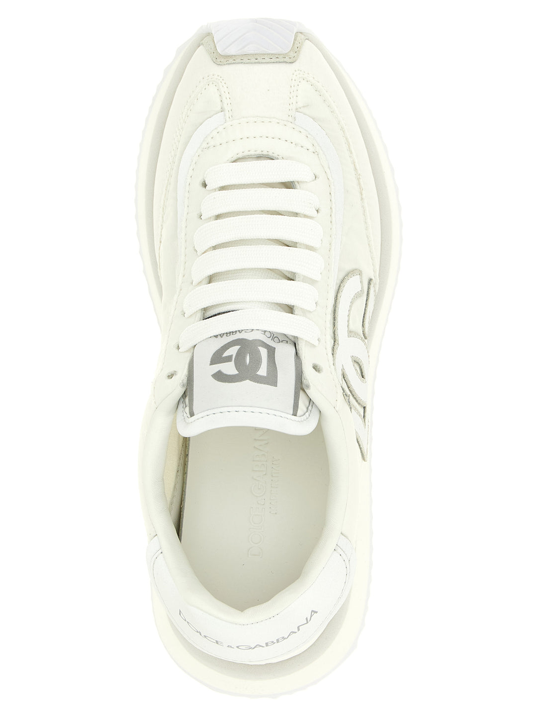 Dolce & Gabbana Dg Cushion Sneakers - Bianco | 3635e085ebbc882352fca55a119fcfb9c33d5de7