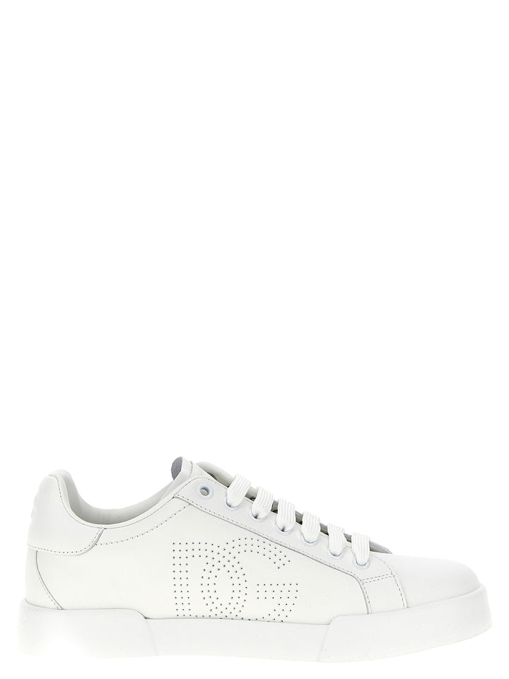 Dolce & Gabbana Portofino Sneakers - Bianco | 40fbcfbec16acb2283062d7b0911a8dc2a76bc9d