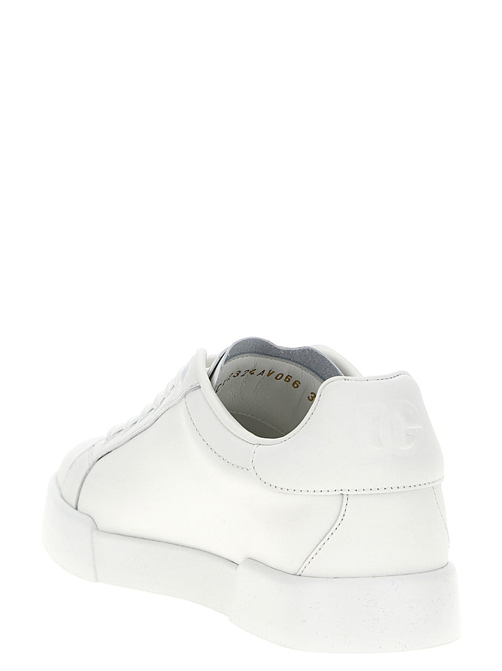 Dolce & Gabbana Portofino Sneakers - Bianco | f94bcca89c5f8ef6709c09dd5ea0a2ca9b34cbf1