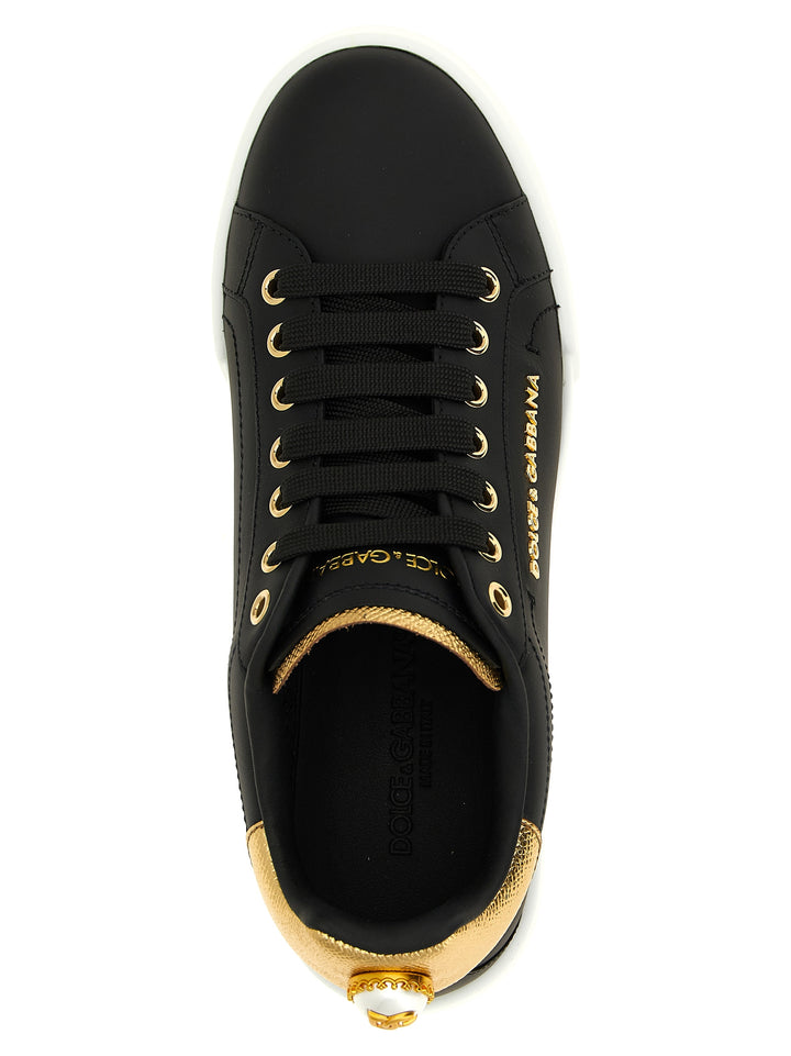 Dolce & Gabbana Portofino Sneakers - Nero | ca1ef6c6daea1991704bd2da8b2aae7cea118479