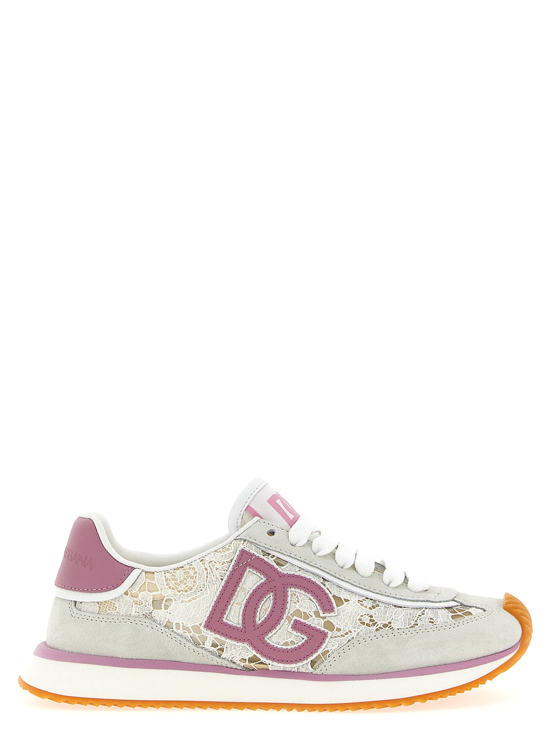 Dolce & Gabbana Dg Cushion Sneakers - Rosa | 23fbb176e078ff0de4b00612f0e8666c79af8205