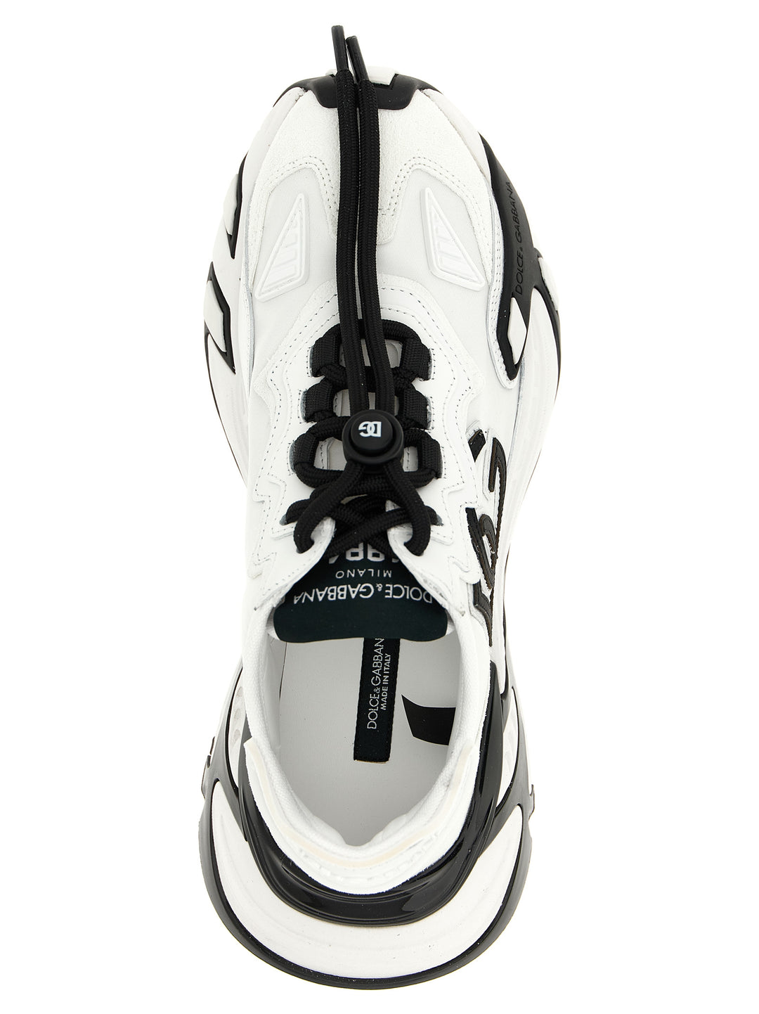 Dolce & Gabbana Day Faster Sneakers - Bianco/Nero | 27b743c09aa2f639b65879fc8494915edb7bb594