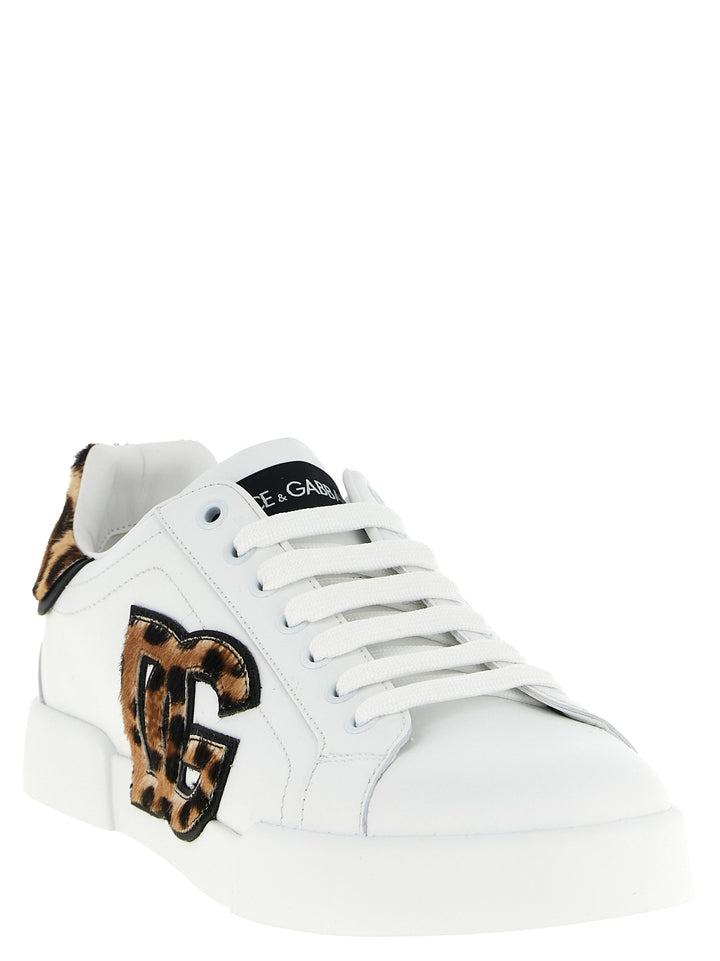Dolce & Gabbana Portofino Light Strobel Sneakers - Marrone | 5eebf2061b7d67b03f2557afa80a0d116442a188