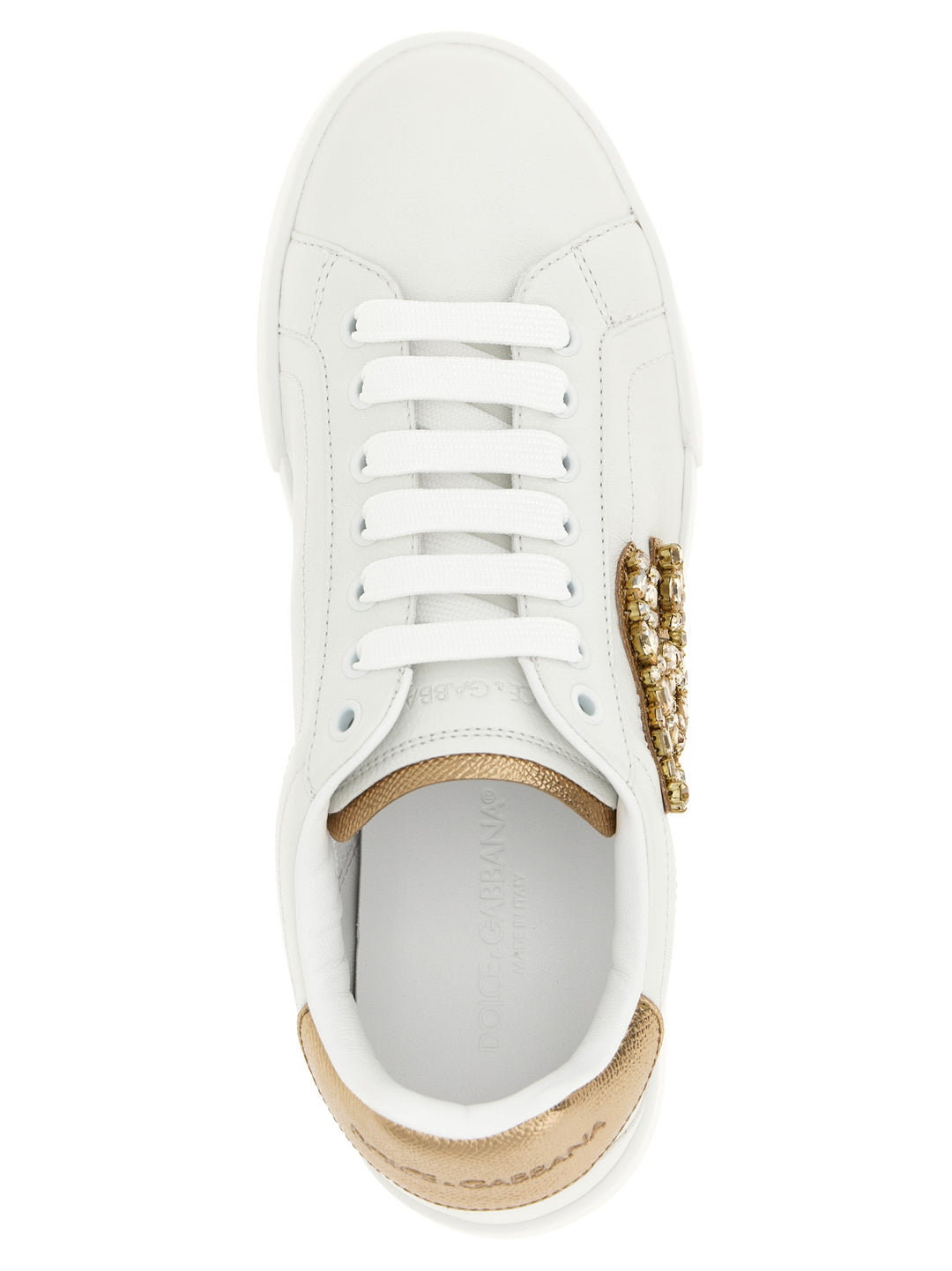 Dolce & Gabbana Portofino Sneakers - Oro | 24e2bc4233d8411d0fb618c525175f3a9c2ad580