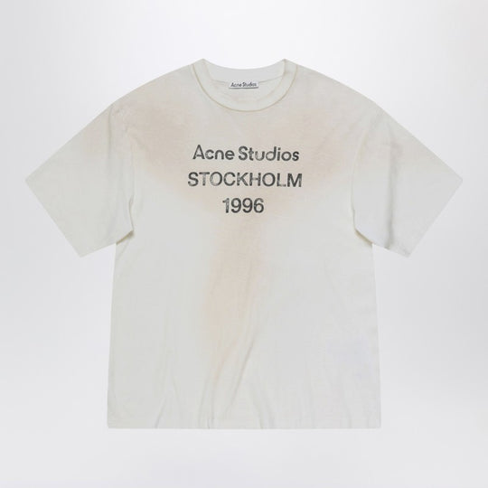 Logo T-Shirt Relaxed Fit Dusty White