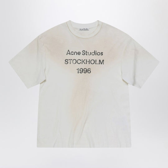 Logo T-Shirt Relaxed Fit Dusty White