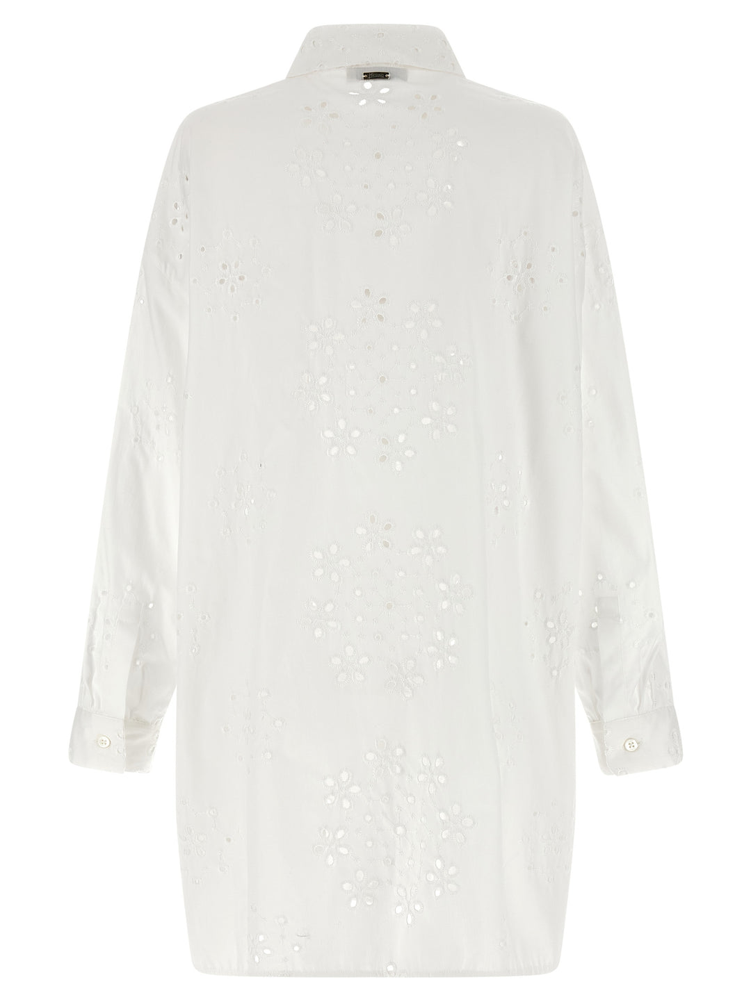 Herno Broderie Anglaise Camicie - Bianco | aef1d2c126494eebebf7765fb957fb724f940eee