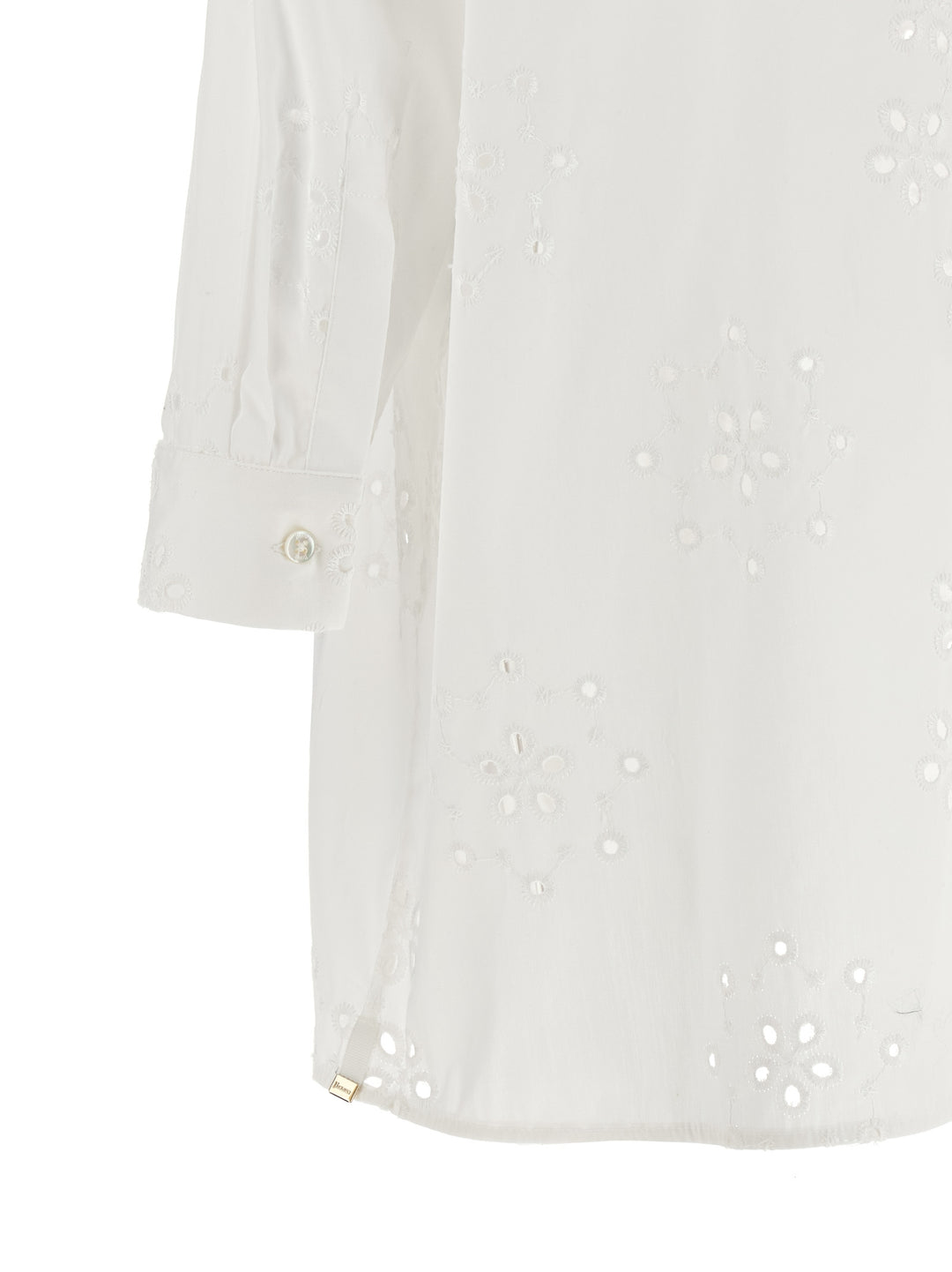 Herno Broderie Anglaise Camicie - Bianco | d84697caf4c654c750b63ebe6344559a9f83e490