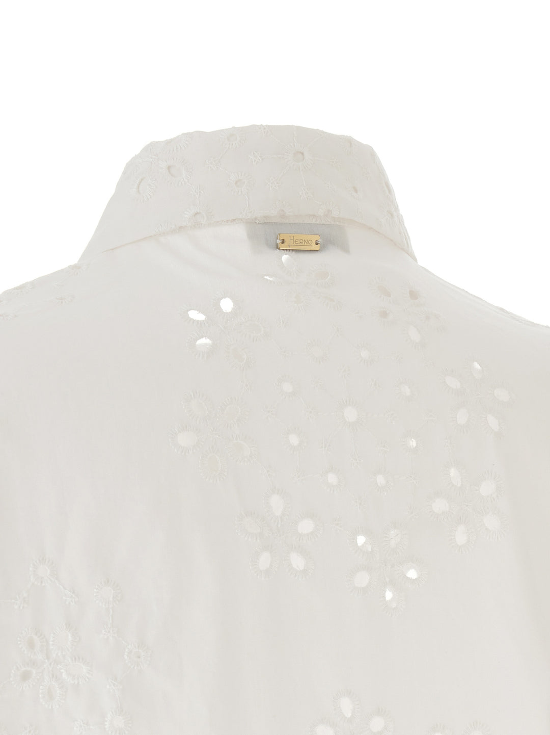 Herno Broderie Anglaise Camicie - Bianco | 431dc315caa8e6fe0d2f3e9f74e6a29f9995b90c