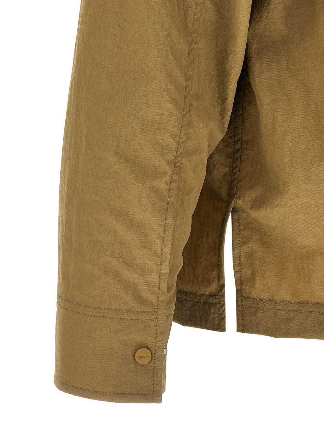 Laminar Shacket Rippled Effect Puffer Jackets - Verde | ed2c73d3c62320592f4de0a9d5859c2e4bb772e2