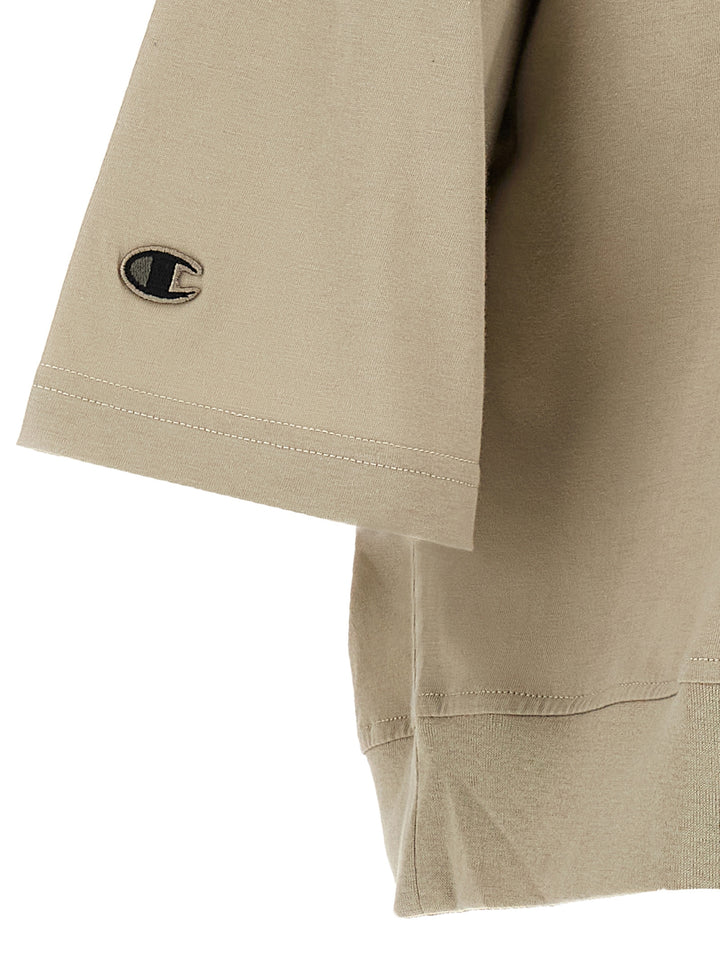 Rick Owens Champion X Rick Owens T shirt - Grigio | 3fa02e66ebff5c104bdee8626a44c5da7c276fea