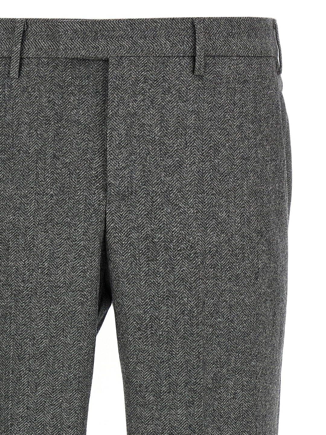 Pt Torino Wool Pantaloni - Grigio | f84b145ab4387978752ef5871b424dad9d86e9b2