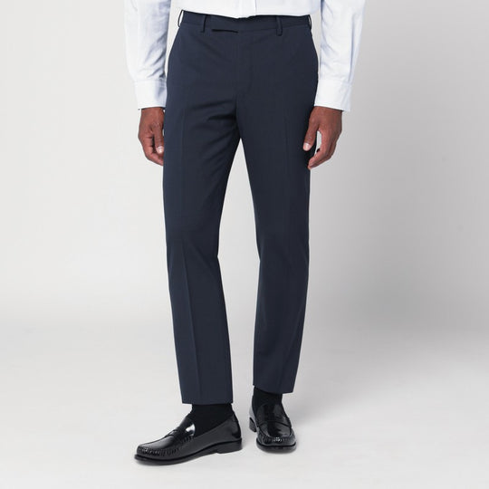 Dieci Navy Blue Trousers