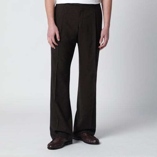 Brown Wool Trousers