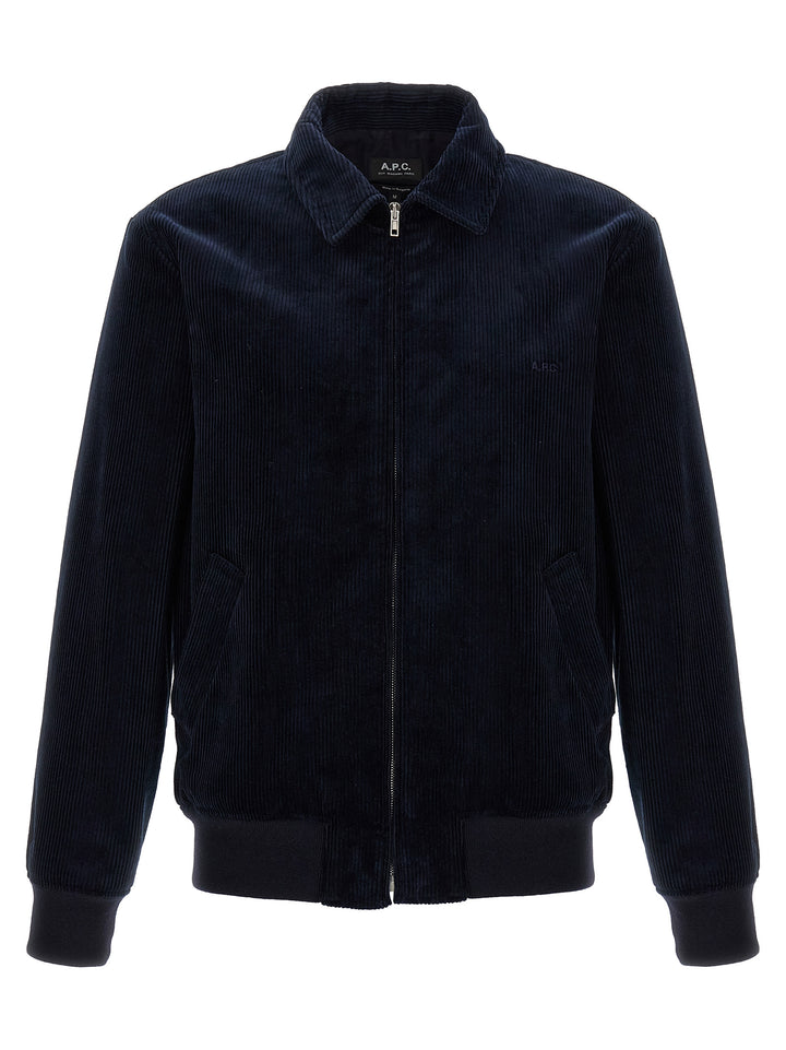 A.P.C. Gilles Puffer Jackets - Blu | 8d5487fa05aad311286a65fc41727276080ac042