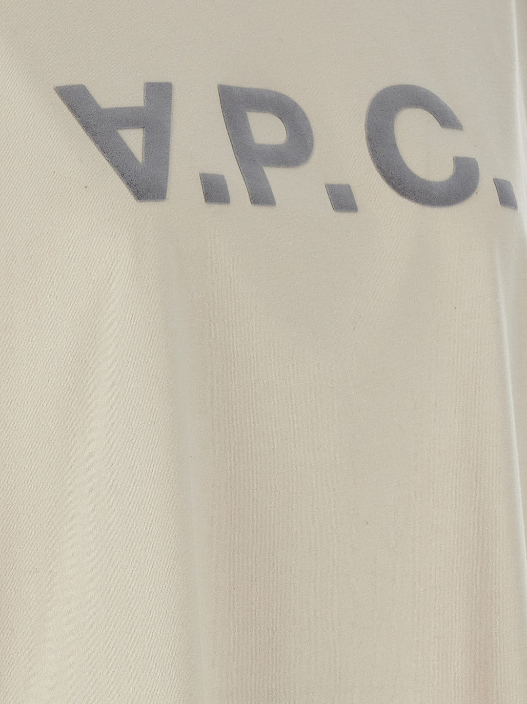 A.P.C. Oversize Grand Vpc T shirt - Beige | e550a218e8080b73fdc01791441aee3df18ccaeb